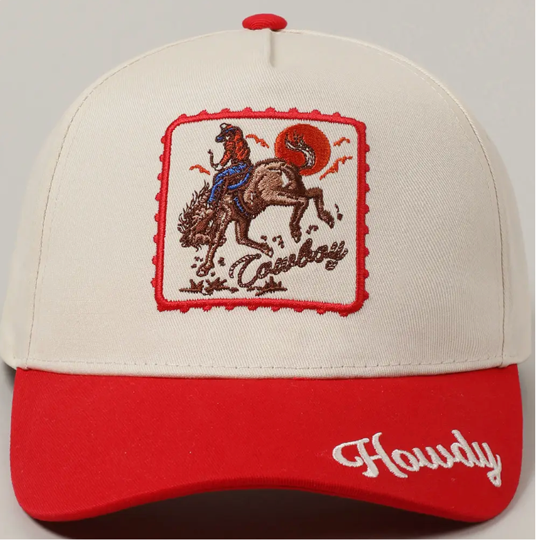 Cowboy Stamp Cap