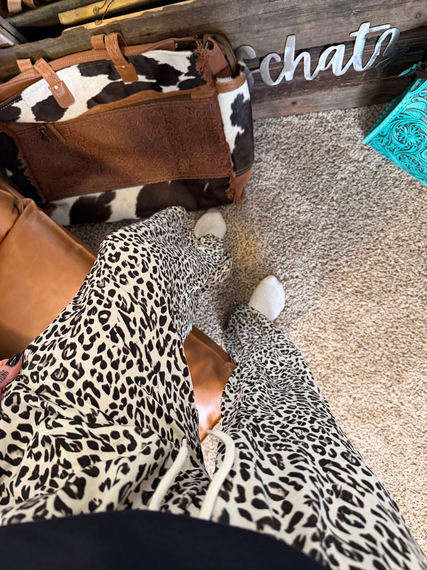 The Dusty leopard Pants
