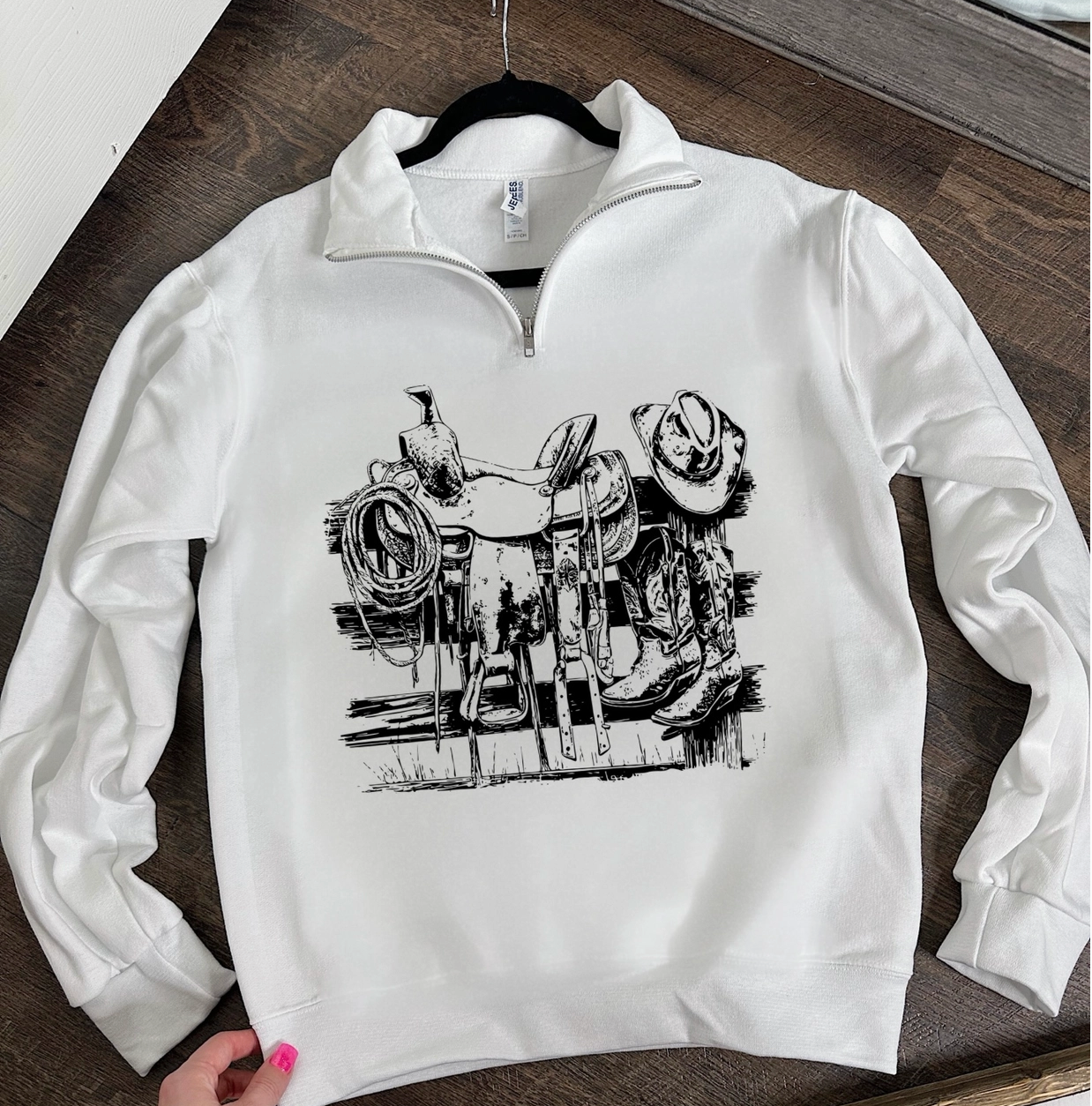 Fencepost Saddle Quarter Zip