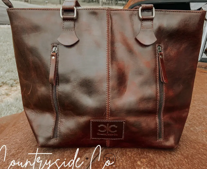 Rust Canyon Laptop Tote